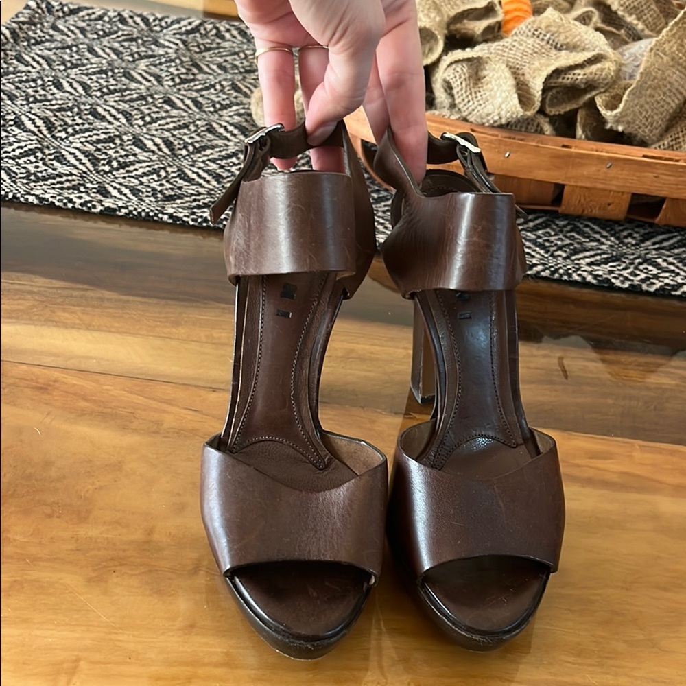 Marni leather heels
